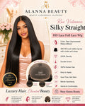 Raw Vietnamese Silky Straight HD Lace 360 Full Lace Wig