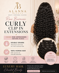 Raw Burmese Curly Clip In Extensions