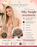 Vietnamese Silky Straight Ash Piano Blonde 4/27/613 — 360 HD Full Lace Wig